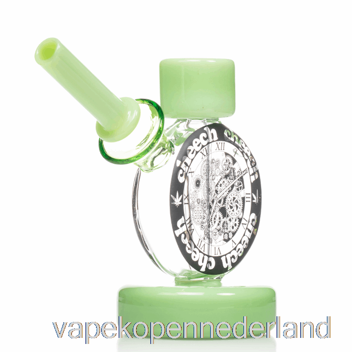 Elektronische Sigaret Vape Cheech Clock Bubbler Groen